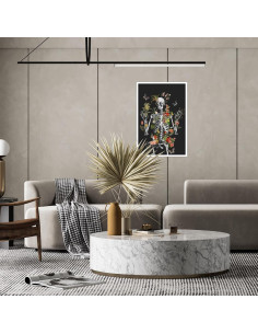 Póster Esquelético Anatomía 40.64x60.96cm Sin Marco 2