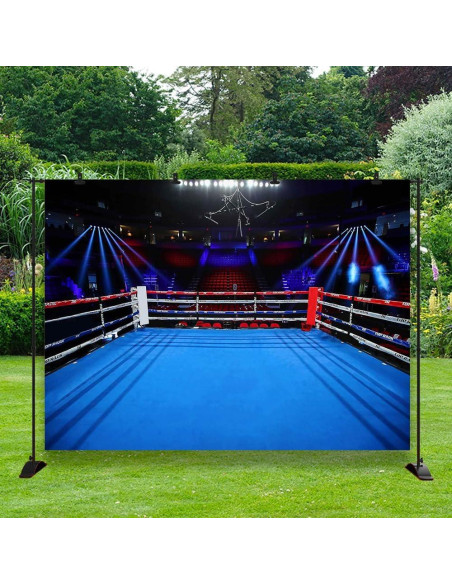 Fondo de Fotografía de Boxeo 210x150cm Update para Fiestas