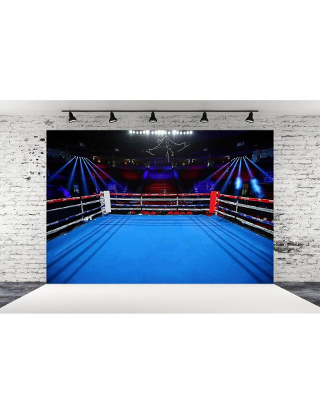 Fondo de Fotografía de Boxeo 210x150cm Update para Fiestas