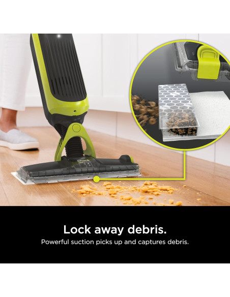 Aspiradora y Mopa Inalámbrica Shark VM180 para Pisos Duros