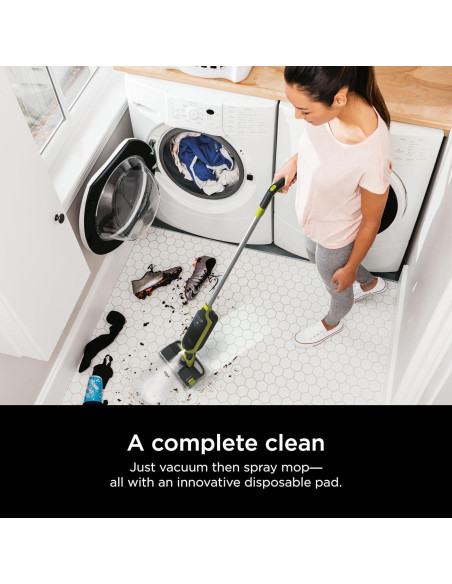 Aspiradora y Mopa Inalámbrica Shark VM180 para Pisos Duros