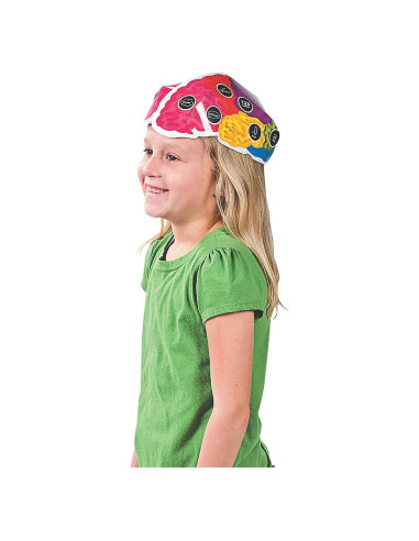 Sombreros de Cerebro Fun Express - Set de 12 Kits Didácticos