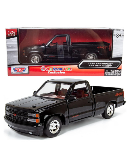 Camioneta Chevy 454SS 1992 All Star Toys Escala 1:24 Diecast Camioneta Chevy 454SS 1992 All Star Toys Escala 1:24 Diecast