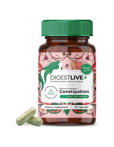 DigestLive Laxante Herbal para Mujeres Post-Cirugía 30 Cápsulas