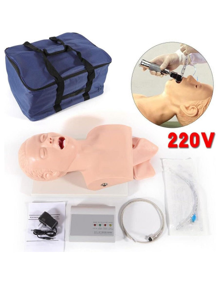 Maniquí de Intubación para Adultos BJTDLLX PVC 220V