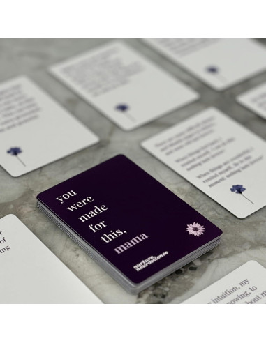 55 Tarjetas de Afirmación Nurture Neuroscience para Nuevas Mamás