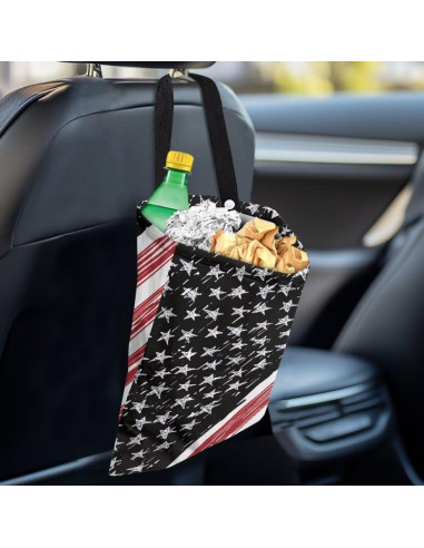 Bolsa de Basura para Auto Pirexcny Diseño Bandera Americana