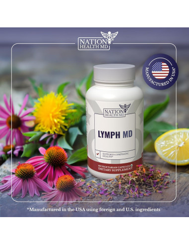 Lymph MD Suplemento Linfático 60 Cápsulas - Botanicos Naturales
