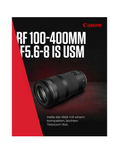 Lente Canon RF 100-400mm F5.6-8 IS USM para cámaras R 2