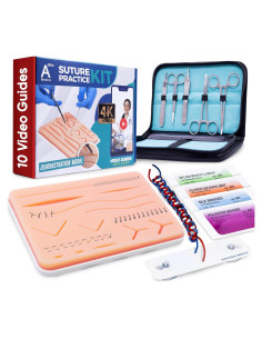 Kit de Práctica de Suturas A Plus Medics con Video HD