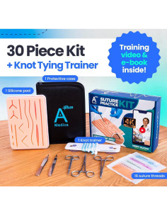 Kit de Práctica de Suturas A Plus Medics con Video HD 2