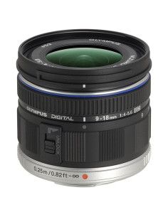 Lente Gran Angular OM SYSTEM OLYMPUS 9-18mm f/4.0-5.6 Micro Cuatro Tercios