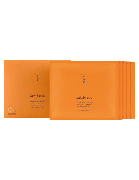 Mascarilla de Tela Antienvejecimiento Sulwhasoo Ginseng 322g