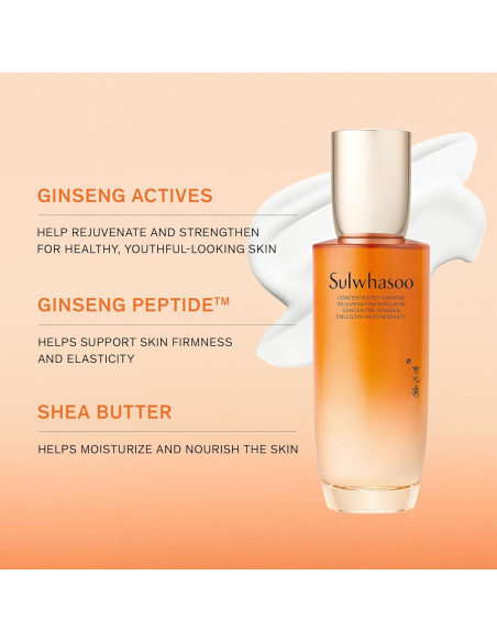 Emulsión Rejuvenecedora Sulwhasoo Ginseng 124 ml