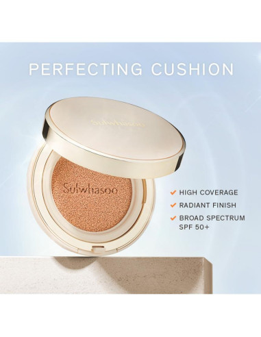 Cojín Base Ligera Sulwhasoo 21 Rosa Natural SPF 50+