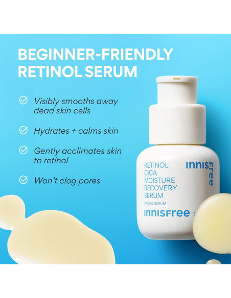 Suero Retinol Cica Innisfree 132g con Ácido Salicílico Suero Retinol Cica Innisfree 132g con Ácido Salicílico