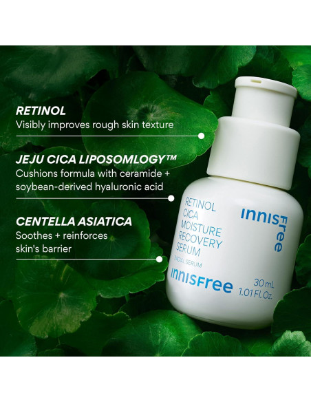Suero Retinol Cica Innisfree 132g con Ácido Salicílico Suero Retinol Cica Innisfree 132g con Ácido Salicílico