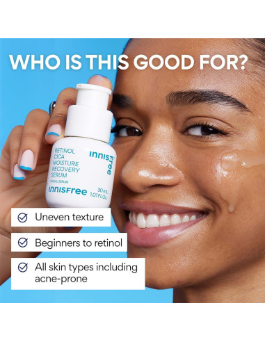 Suero Retinol Cica Innisfree 132g con Ácido Salicílico