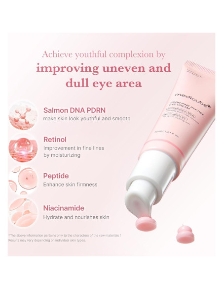 Suero para Ojos Medicube PDRN con Retinol y Niacinamida 30ml