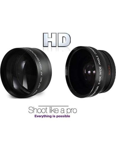 Lente Telefoto 2.5X y Gran Angular HD para Cámara Plot Watcher Pro TLC-200