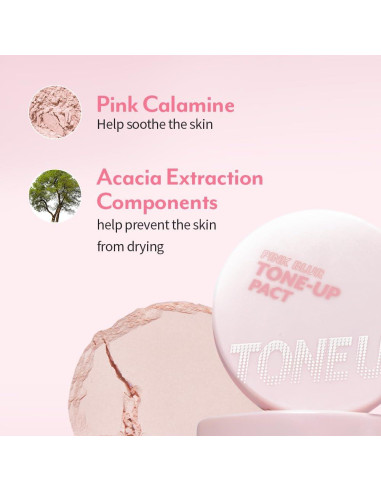 Polvo Compacto I'M MEME 9.92g Rosa Tonificante y Difuminado