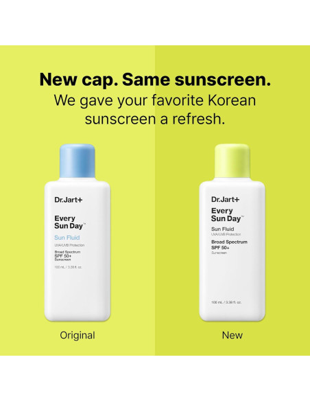 Dr.Jart+ Fluido Solar Coreano SPF 50 para la Cara 100 ml