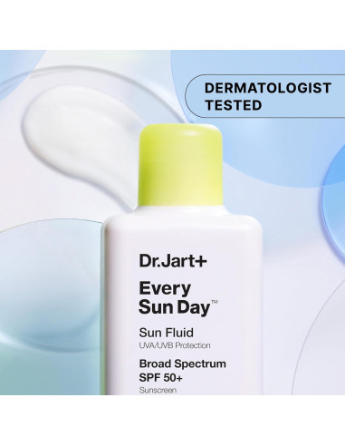 Dr.Jart+ Fluido Solar Coreano SPF 50 para la Cara 100 ml
