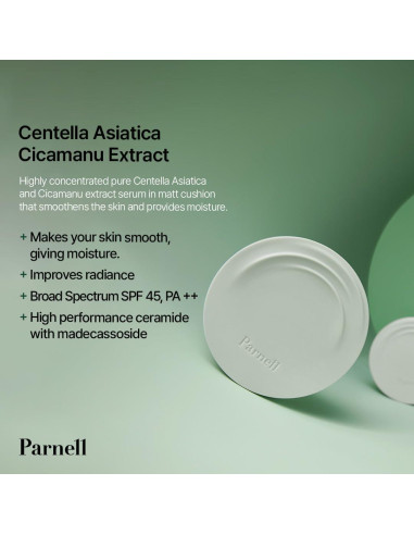 Suero Cushion Mate 15g K-Beauty Piel Perfecta Marfil Claro