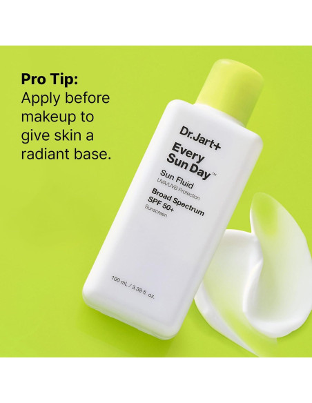 Dr.Jart+ Fluido Solar Coreano SPF 50 para la Cara 100 ml