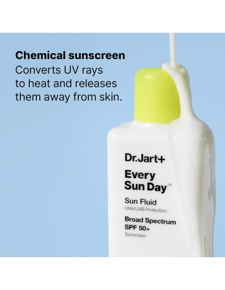 Dr.Jart+ Fluido Solar Coreano SPF 50 para la Cara 100 ml