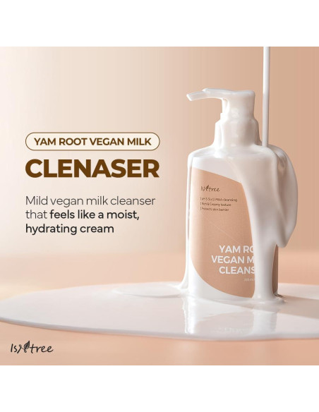 Limpiador Facial Vegano IsNtree 220ml - Hidratante y Suave Limpiador Facial Vegano IsNtree 220ml - Hidratante y Suave