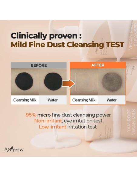 Limpiador Facial Vegano IsNtree 220ml - Hidratante y Suave Limpiador Facial Vegano IsNtree 220ml - Hidratante y Suave