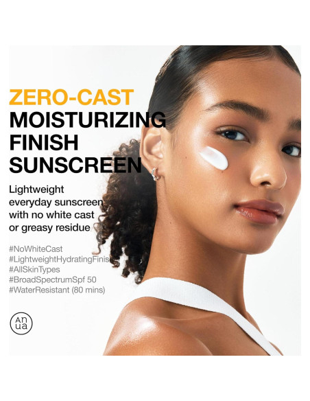 Protector Solar Facial Anua Zero-Cast SPF 50 50ml