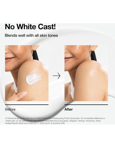 Protector Solar Facial Anua Zero-Cast SPF 50 50ml