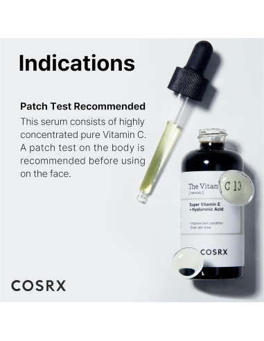 Suero Facial Vitamina C Pura 13% COSRX 20ml Hidratante