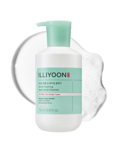 Limpiador Facial Suave Illiyoon 250ml - Gel y Aceite 2 en 1