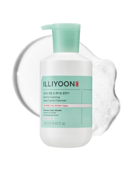Limpiador Facial Suave Illiyoon 250ml - Gel y Aceite 2 en 1