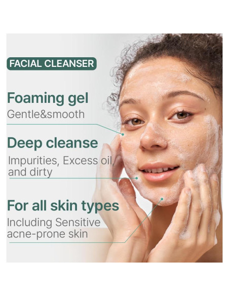 Limpiador Facial Suave Illiyoon 250ml - Gel y Aceite 2 en 1