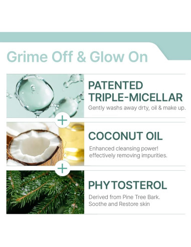 Limpiador Facial Suave Illiyoon 250ml - Gel y Aceite 2 en 1