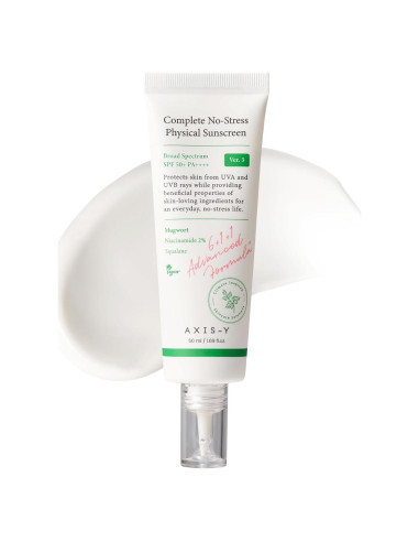 AXIS-Y Protector Solar Mineral SPF 50 50ml - Cuidado Vegano