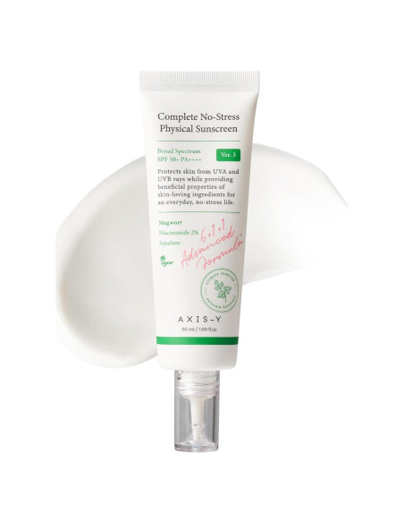 AXIS-Y Protector Solar Mineral SPF 50 50ml - Cuidado Vegano