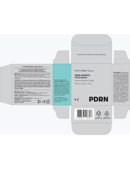 Bálsamo en Stick PDRN VT COSMETICS 9.4 g - Antiarrugas y Hidratante