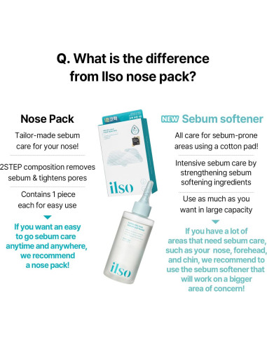 Removedor de Puntos Negros Ilso Natural MILD 5 PCS - Cuidado Facial Coreano