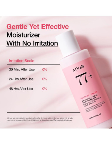 Loción Acondicionadora Facial ANUA 150ml - Niacina y Durazno