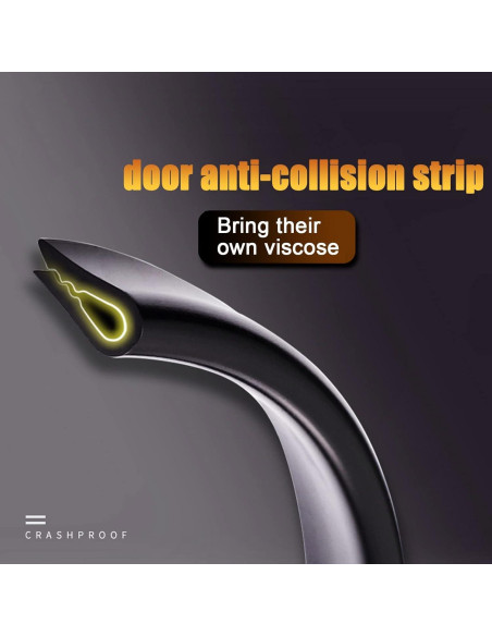 Tira de Protección Invisible Ajxn 5M para Bordes de Puertas