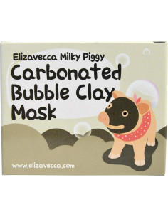 Mascarilla de Arcilla Burbujeante Elizavecca 100g - Exfoliación y Apretado de Poros 2