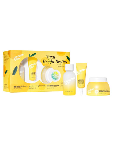 Conjunto de Cuidado de la Piel Saturday Skin Yuzu 3 Piezas