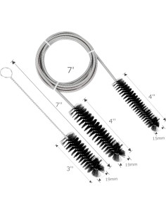 Cepillo de limpieza para tubo y máscara CPAP SUNMU 15mm 19mm 2