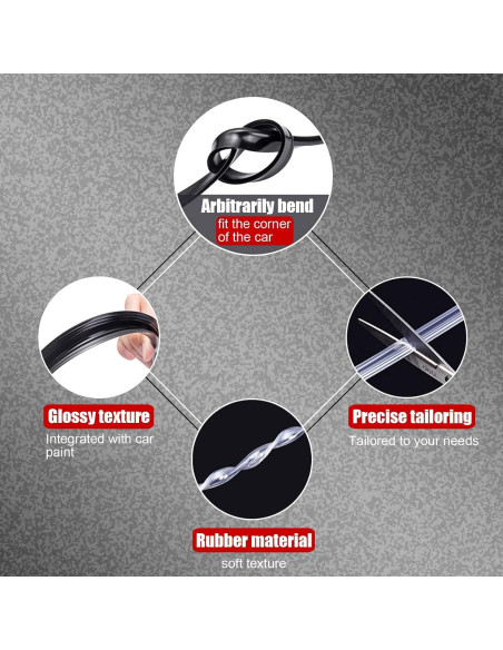 Tira de Protección Invisible Ajxn 5M para Bordes de Puertas