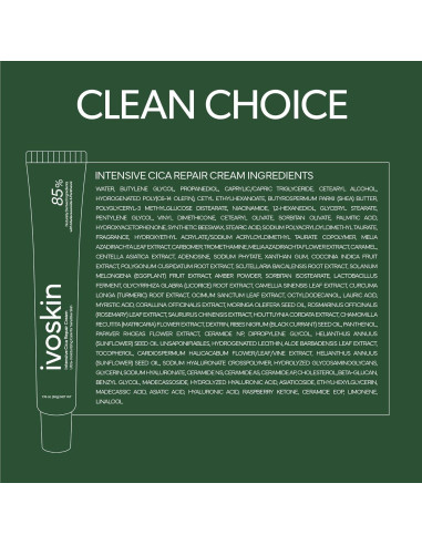 Crema Reparadora Intensiva Cica UCL 50g - Hidratante Piel Sensible